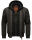 Stone Harbour Hoobo Herren Bomber Jacke B750 Schwarz Größe XXL - Gr. 2XL