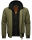 Stone Harbour Hoobo Herren Bomber Jacke B750 Gruen Größe L - Gr. L