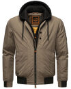 Stone Harbour Hoobo Herren Bomber Jacke B750 Braun Größe XXL - Gr. 2XL
