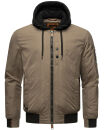 Stone Harbour Hoobo Herren Bomber Jacke B750 Braun Größe XXL - Gr. 2XL