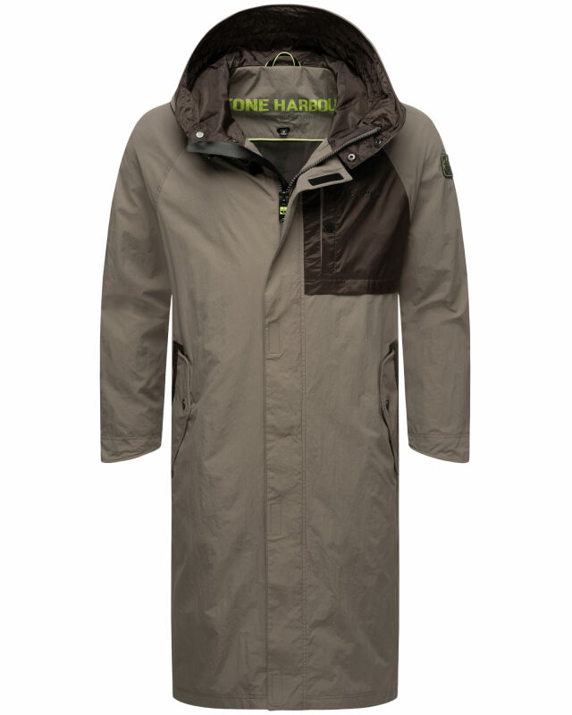 Stone Harbour Zafaar leichte Herren Regenjacke B752 Braun Größe L - Gr. L