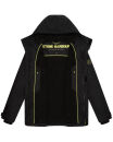 Stone Harbour Zanjaar Herren Übergangs Jacke B753 Schwarz Größe S - Gr. S