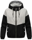 Marikoo Liubkaa leichte Damen Übergangs Jacke B993 Schwarz Größe XXL - Gr. 44