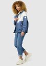 Marikoo Liubkaa leichte Damen Übergangs Jacke B993 Dusty Blue Größe M - Gr. 38