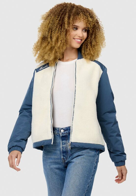 Marikoo Sayoo leichte Damen Übergangs Jacke B996 Dusty Blue Größe L - Gr. 40