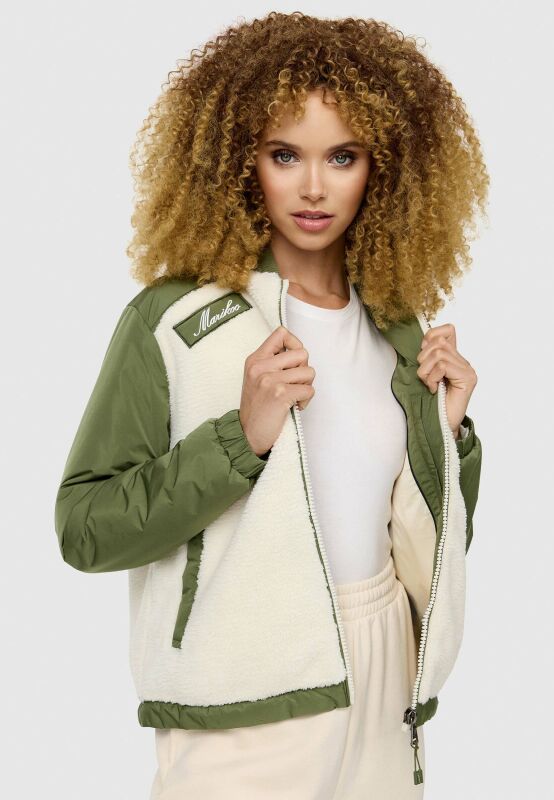 Marikoo Sayoo leichte Damen Übergangs Jacke B996 Dusty Olive Größe L - Gr. 40