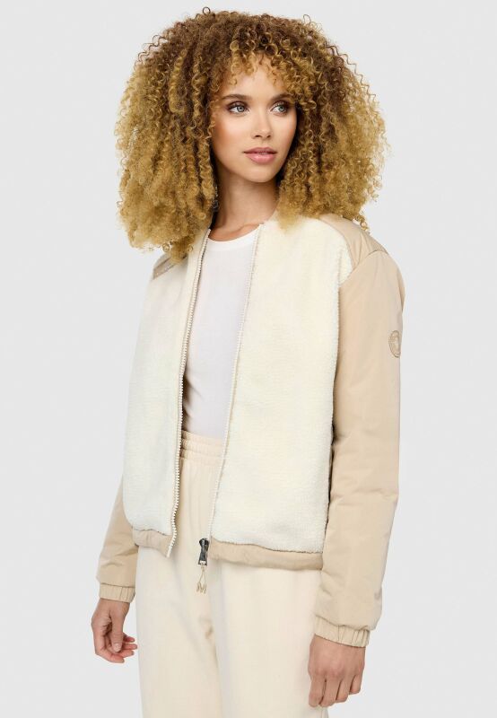 Marikoo Sayoo leichte Damen Übergangs Jacke B996 Beige Größe L - Gr. 40
