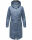 Navahoo Silberperle leichte Damen Übergangs Jacke B997 Dusty Blue Größe S - Gr. 36