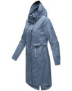 Navahoo Silberperle leichte Damen Übergangs Jacke B997 Dusty Blue Größe XL - Gr. 42