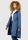 Navahoo Silberperle leichte Damen Übergangs Jacke B997 Dusty Blue Größe XL - Gr. 42