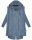 Navahoo Silberperle leichte Damen Übergangs Jacke B997 Dusty Blue Größe XXL - Gr. 44
