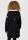Navahoo Xankaa leichte Damen Übergangs Jacke B998 Schwarz Größe XXXL - Gr. 46