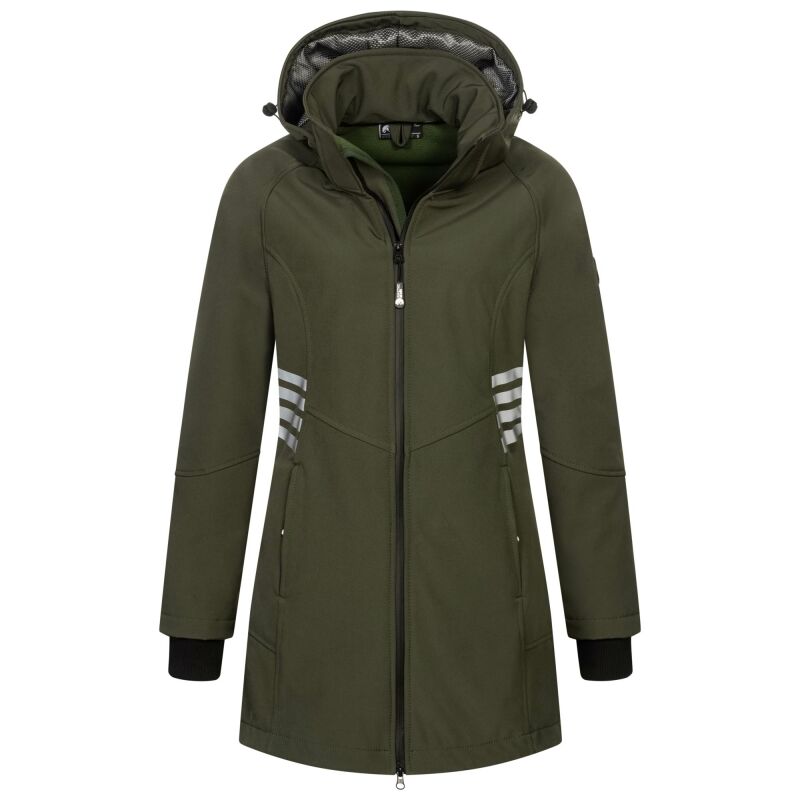 Arctic Seven Damen Softshelljacke AS305 Olive Größe XXL - Gr. 44