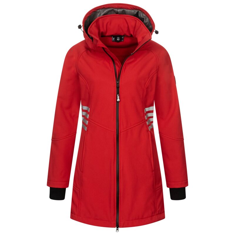 Arctic Seven Damen Softshelljacke AS305 Rot Größe XS - Gr. 34