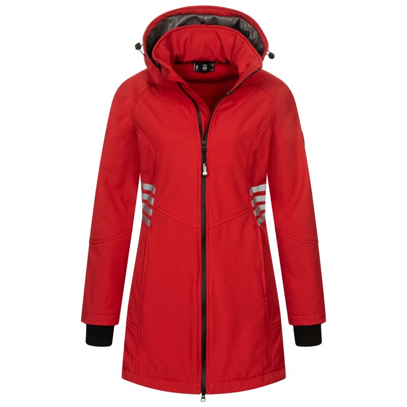 Arctic Seven Damen Softshelljacke AS305 Rot Größe XXL - Gr. 44