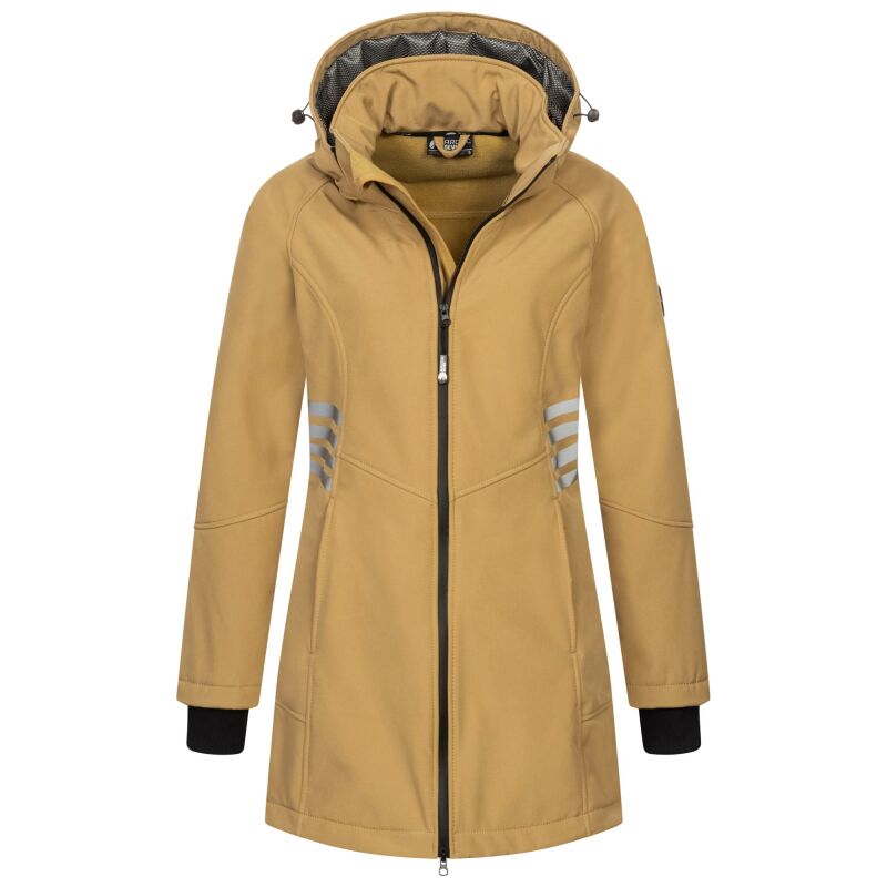 Arctic Seven Damen Softshelljacke AS305 Beige Größe M - Gr. 38