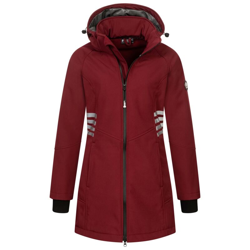 Arctic Seven Damen Softshelljacke AS305 Bordeaux Größe XXL - Gr. 44