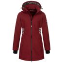 Arctic Seven Damen Softshelljacke AS305 Bordeaux Größe XXXXXL - Gr. 50