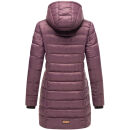 Marikoo Abendsternchen Damen Winter Jacke gesteppt B603 Dusty Plum-Größe S - Gr. 36