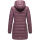 Marikoo Abendsternchen Damen Winter Jacke gesteppt B603 Dusty Plum-Größe S - Gr. 36