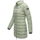 Marikoo Abendsternchen Damen Winter Jacke gesteppt B603 Smokey Mint-Größe L - Gr. 40