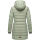 Marikoo Abendsternchen Damen Winter Jacke gesteppt B603 Smokey Mint-Größe L - Gr. 40