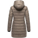 Marikoo Abendsternchen Damen Winter Jacke gesteppt B603 Stone Brown-Größe L - Gr. 40