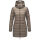 Marikoo Abendsternchen Damen Winter Jacke gesteppt B603 Stone Brown-Größe L - Gr. 40