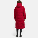 Marikoo Benikoo Damen lange Winterjacke B949 Deep Red-Größe S - Gr. 36