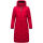 Marikoo Benikoo Damen lange Winterjacke B949 Deep Red-Größe S - Gr. 36