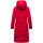 Marikoo Benikoo Damen lange Winterjacke B949 Deep Red-Größe S - Gr. 36