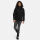 Marikoo Bikoo Damen Teddyfell gefüttert Winterjacke B802 Schwarz - Schwarz Größe XL - Gr. 42