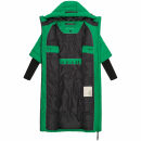 Navahoo Ciao Miau Damen lange Winterjacke B988 Smaragd Green Größe L - Gr. 40