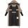 Navahoo Ciao Miau Damen lange Winterjacke B988 Taupe Grey Größe XS - Gr. 34