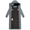 Navahoo Das Teil XIV Damen Winter Steppmantel B974 Stormy Blue-Größe L - Gr. 40