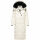 Navahoo Hingucker Damen lange Winterjacke B976 Offwhite Größe XS - Gr. 34