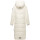 Navahoo Hingucker Damen lange Winterjacke B976 Offwhite Größe XS - Gr. 34