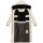Navahoo Hingucker Damen lange Winterjacke B976 Offwhite Größe XS - Gr. 34