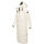 Navahoo Hingucker Damen lange Winterjacke B976 Offwhite Größe XS - Gr. 34