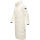 Navahoo Hingucker Damen lange Winterjacke B976 Offwhite Größe XS - Gr. 34