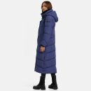 Navahoo Hingucker Damen lange Winterjacke B976 Blue Violet Größe M - Gr. 38