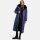 Navahoo Hingucker Damen lange Winterjacke B976 Blue Violet Größe M - Gr. 38