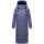 Navahoo Hingucker Damen lange Winterjacke B976 Blue Violet Größe M - Gr. 38