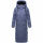 Navahoo Hingucker Damen lange Winterjacke B976 Blue Violet Größe L - Gr. 40