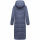 Navahoo Hingucker Damen lange Winterjacke B976 Blue Violet Größe L - Gr. 40