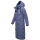Navahoo Hingucker Damen lange Winterjacke B976 Blue Violet Größe L - Gr. 40