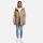 Navahoo Ireliaa Damen Winterjacke B991 Taupe Grey Größe M - Gr. 38