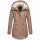 Navahoo Ireliaa Damen Winterjacke B991 Taupe Grey Größe M - Gr. 38