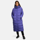 Navahoo Isalie Damen lange Winter Steppjacke Wintermantel...