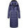 Navahoo Isalie Damen lange Winter Steppjacke Wintermantel B872 Blue Violet Größe XXL - Gr. 44
